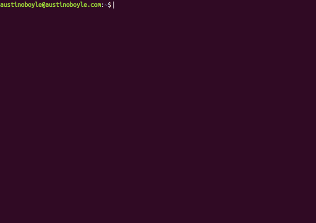 Ubuntu Terminal Emulator